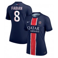 Camisa de time de futebol Paris Saint-Germain Fabian Ruiz #8 Replicas 1º Equipamento Feminina 2024-25 Manga Curta